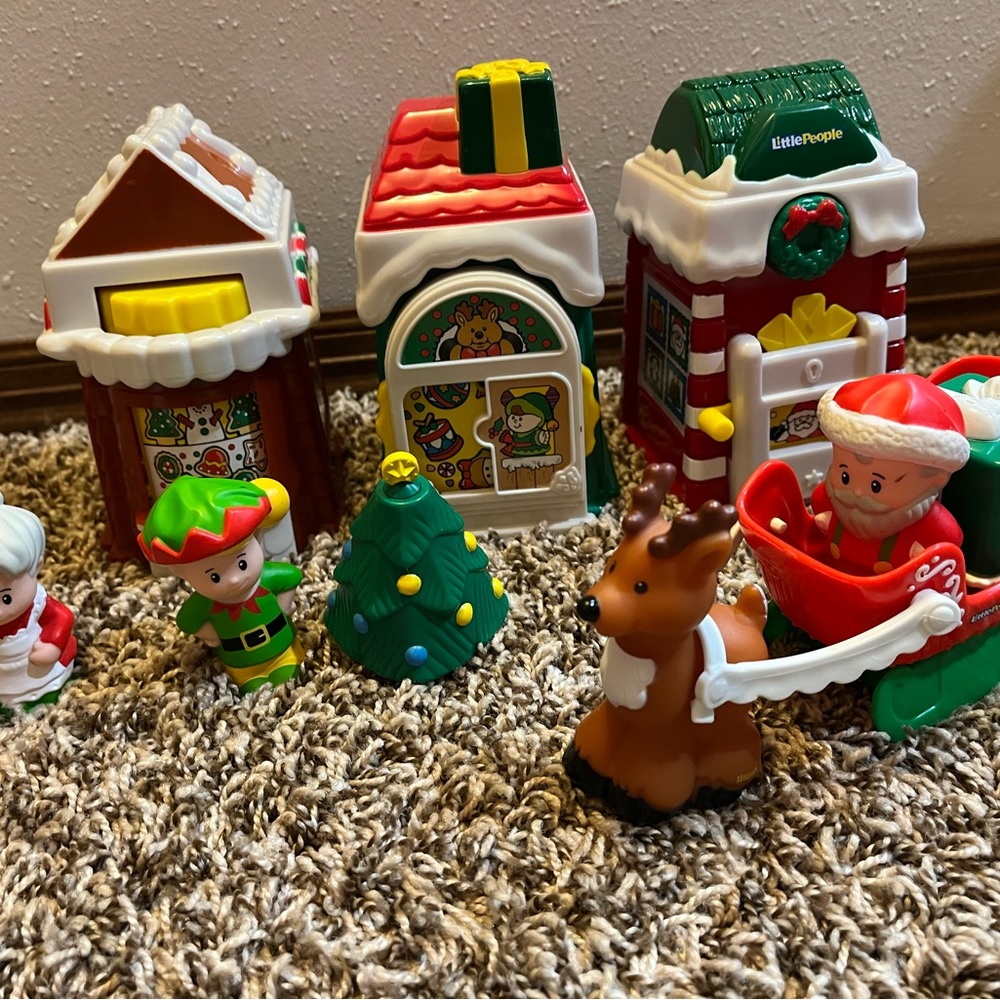 Little People Christmas Village